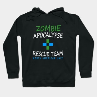 Zombie Apocalypse Rescue Team North American Unit Hoodie